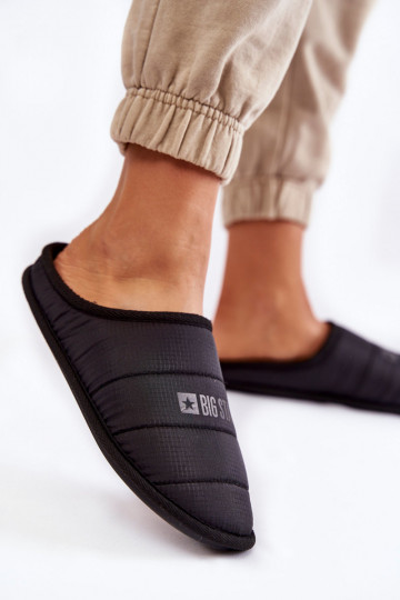 Klasický model papúč Big Star KK274602 čierne