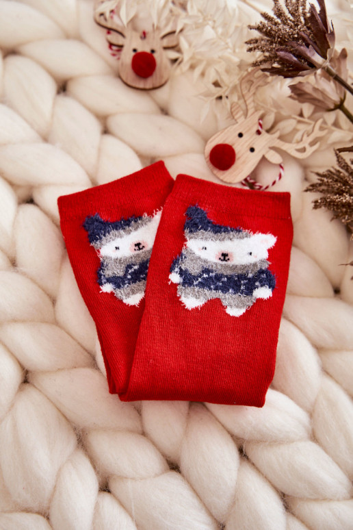 Exkluzívne červené ponožky Exkluzívne červené ponožky