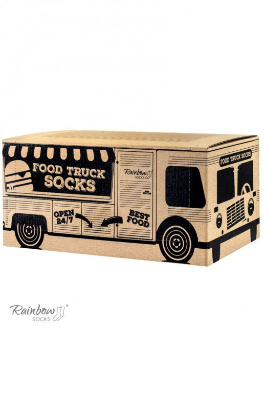 Sada ponožiek Food Truck Socks Box 3 páry Sada ponožiek Food Truck Socks Box 3 páry