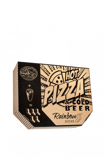 Farebné ponožky v krabičke 5 Par