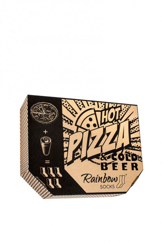 Farebné ponožky v krabičke 5 Par Farebné ponožky v krabičke 5 Par