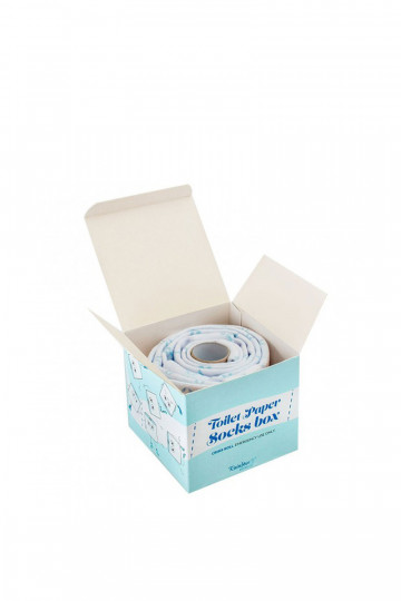 2 páry farebných ponožiek v krabičke