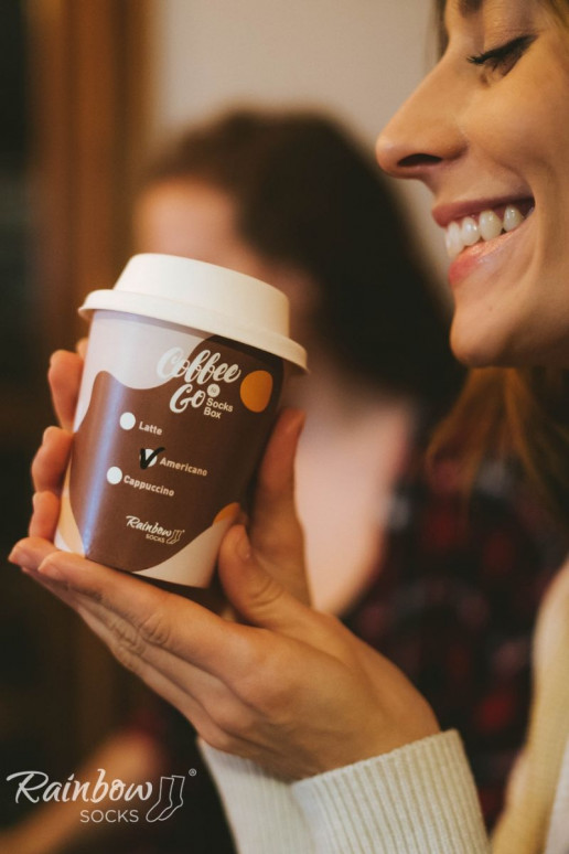 Farebné ponožky v krabičke Americano 1 pár Farebné ponožky v krabičke Americano 1 pár