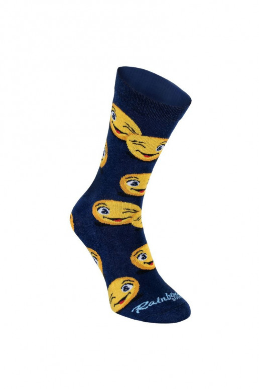 3 páry farebných ponožiek v krabičke 3 páry farebných ponožiek v krabičke