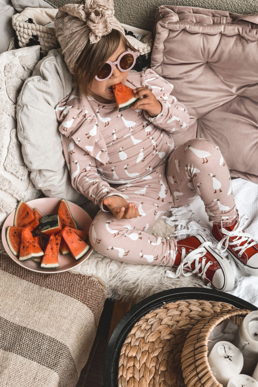 Detské topánky s podrážkou Filemon červenej farby