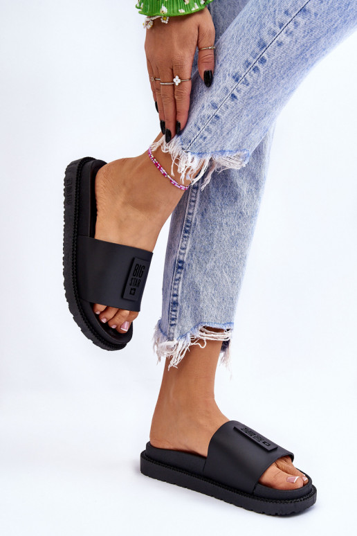 Papuče Big Star LL274429 čierne