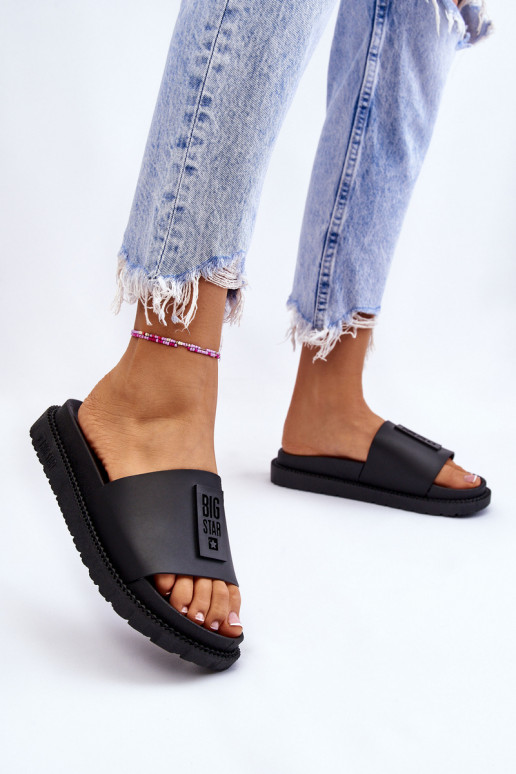Papuče Big Star LL274429 čierne