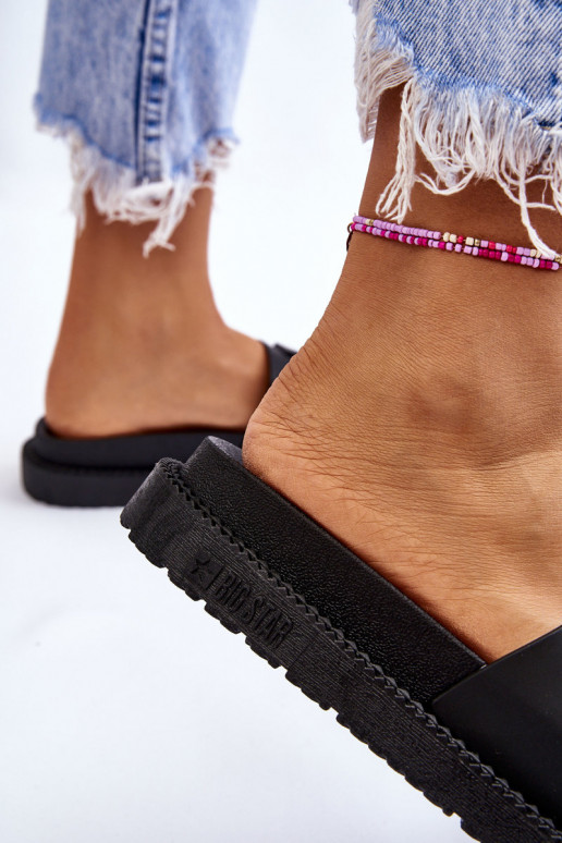 Papuče Big Star LL274429 čierne