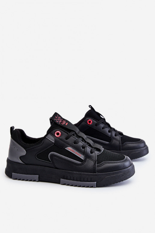 Tenisky model topánky Cross Jeans LL2R4012C čiernej farby Tenisky model topánky Cross Jeans LL2R4012C čiernej farby