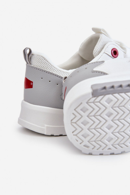 Tenisky model topánky Cross Jeans LL2R4011C bielej farby Tenisky model topánky Cross Jeans LL2R4011C bielej farby
