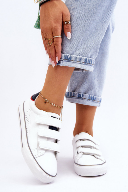 Tenisky so zapínaním Big Star LL274A207 bielej farby Tenisky so zapínaním Big Star LL274A207 bielej farby