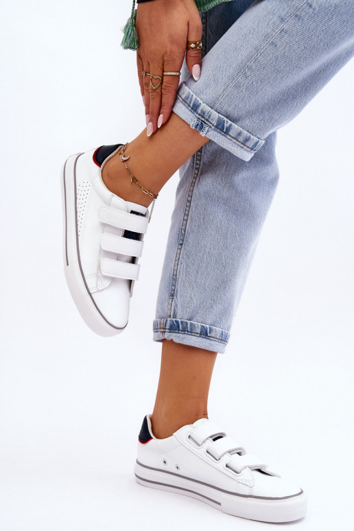 Tenisky so zapínaním Big Star LL274A207 bielej farby Tenisky so zapínaním Big Star LL274A207 bielej farby