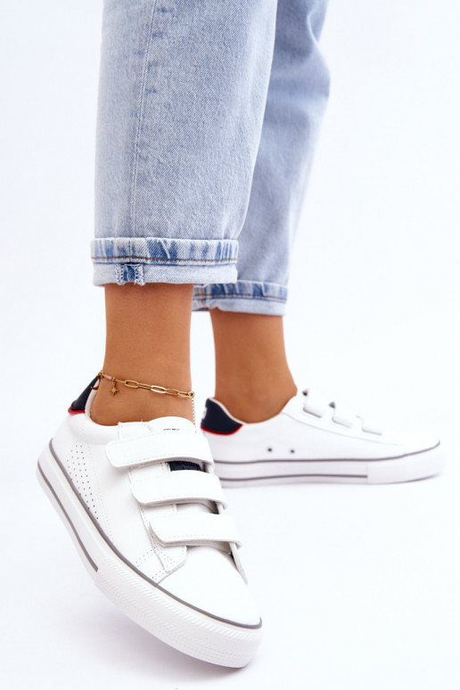 Tenisky so zapínaním Big Star LL274A207 bielej farby Tenisky so zapínaním Big Star LL274A207 bielej farby