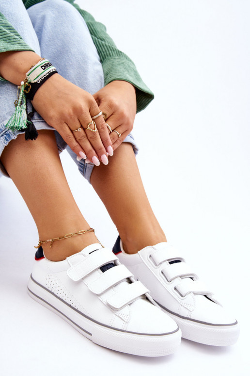 Tenisky so zapínaním Big Star LL274A207 bielej farby Tenisky so zapínaním Big Star LL274A207 bielej farby