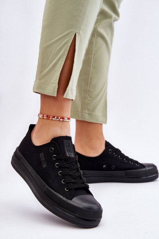 so šnúrkami Tenisky Big Star LL274967 čiernej farby so šnúrkami Tenisky Big Star LL274967 čiernej farby