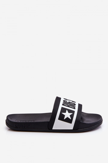 Klasický model Papuče Big Star LL274739 čiernej farby