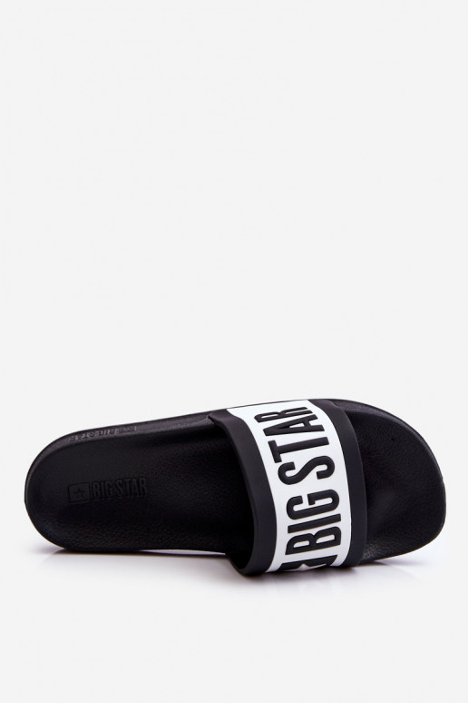 Klasický model Papuče Big Star LL274739 čiernej farby Klasický model Papuče Big Star LL274739 čiernej farby