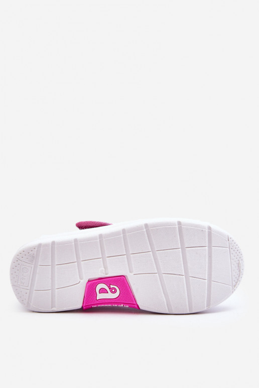 Detské balerínky so zapínaním v modro-ružovej farbe Selah Detské balerínky so zapínaním v modro-ružovej farbe Selah