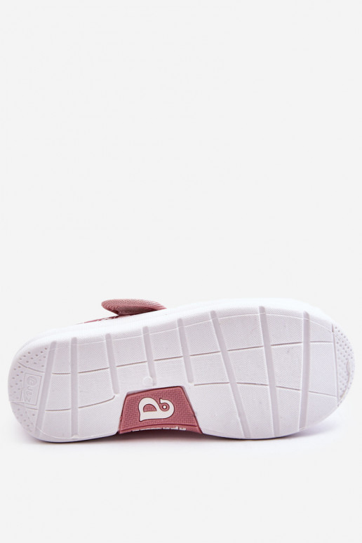 Detské balerínky so zapínaním v ružovej farbe Selah Detské balerínky so zapínaním v ružovej farbe Selah