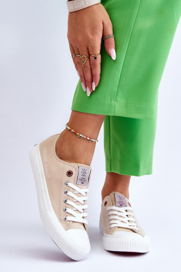 Dámske topánky Cross Jeans LL2R4070 béžová