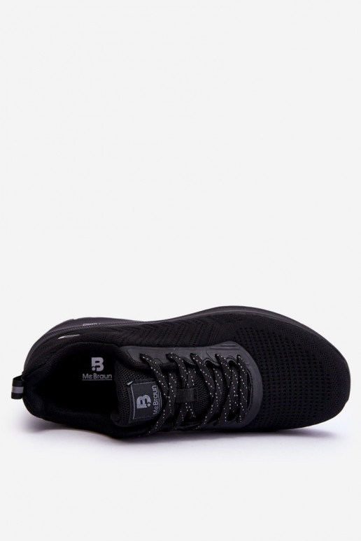 Klasický model Športové topánky v čiernej farbe Matias