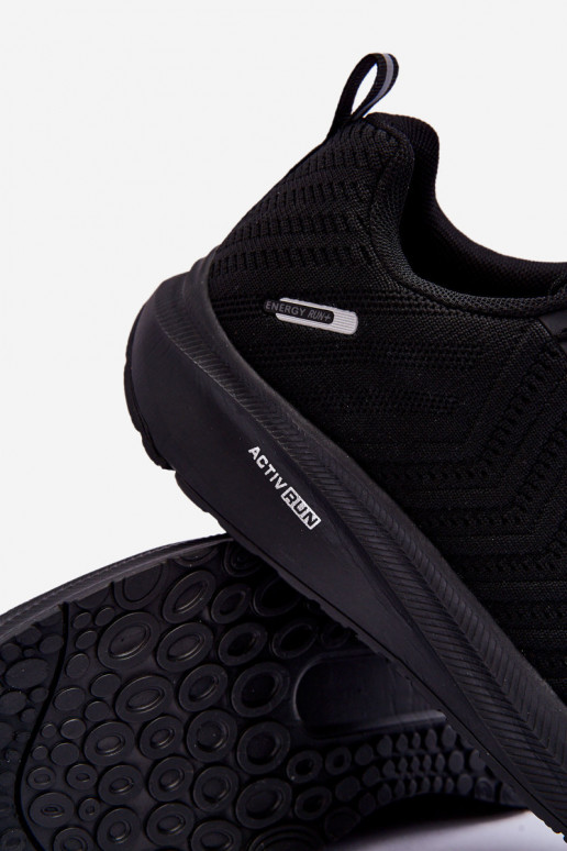 Klasický model Športové topánky v čiernej farbe Matias