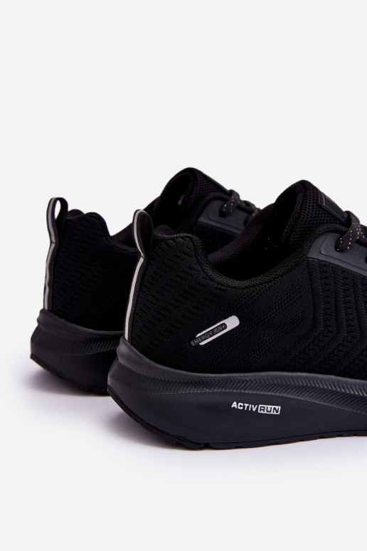 Klasický model Športové topánky v čiernej farbe Matias