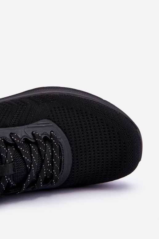Klasický model Športové topánky v čiernej farbe Matias