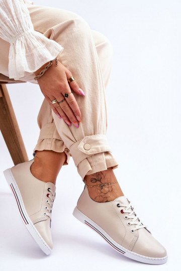 Dámska voľnočasová obuv béžová S.Barski LR268R 2