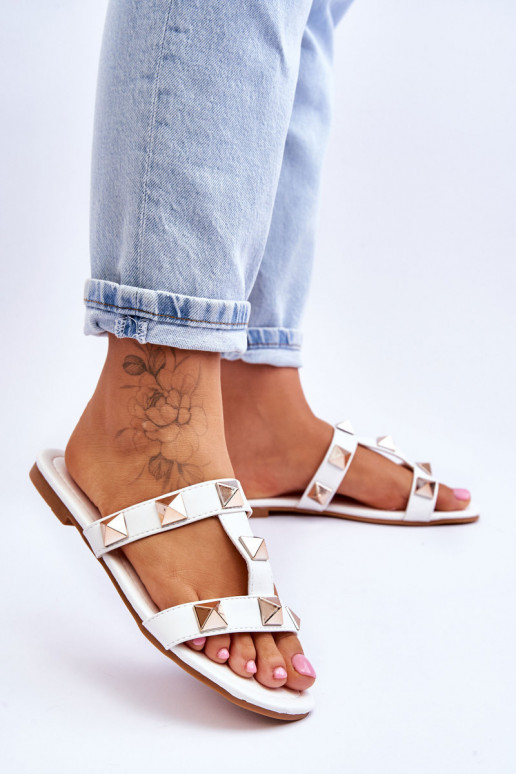 Papuče v bielej farbe Mercure Papuče v bielej farbe Mercure