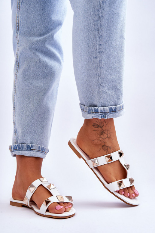 Papuče v bielej farbe Mercure Papuče v bielej farbe Mercure