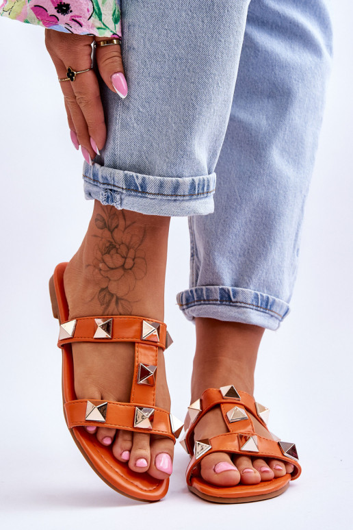 Papuče oranžovej farby Mercure Papuče oranžovej farby Mercure