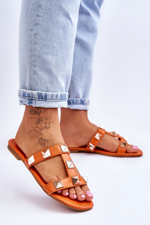 Papuče oranžovej farby Mercure Papuče oranžovej farby Mercure