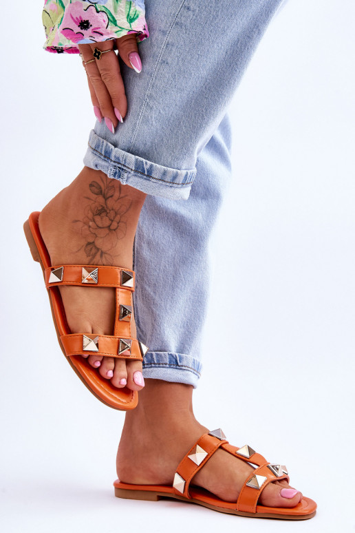 Papuče oranžovej farby Mercure Papuče oranžovej farby Mercure