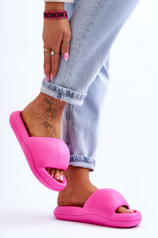 Ľahké papuče s pozlátenou podrážkou v ružovej farbe Milton Ľahké papuče s pozlátenou podrážkou v ružovej farbe Milton