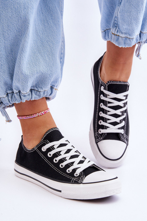 Dámska športová obuv klasického strihu v čiernej farbe Vegas Dámska športová obuv klasického strihu v čiernej farbe Vegas