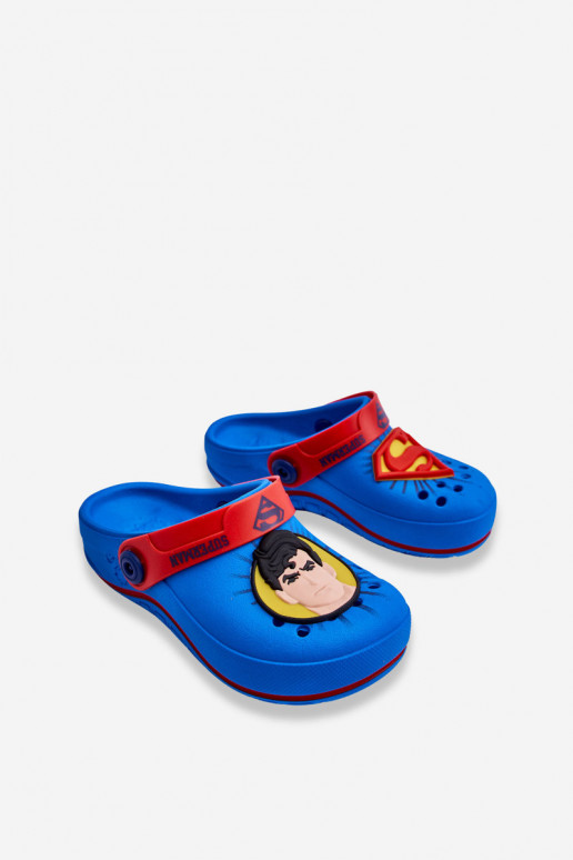 Detské papuče v štýle crocs Superman Grendene Kids JJ385004 modré Detské papuče v štýle crocs Superman Grendene Kids JJ385004 modré