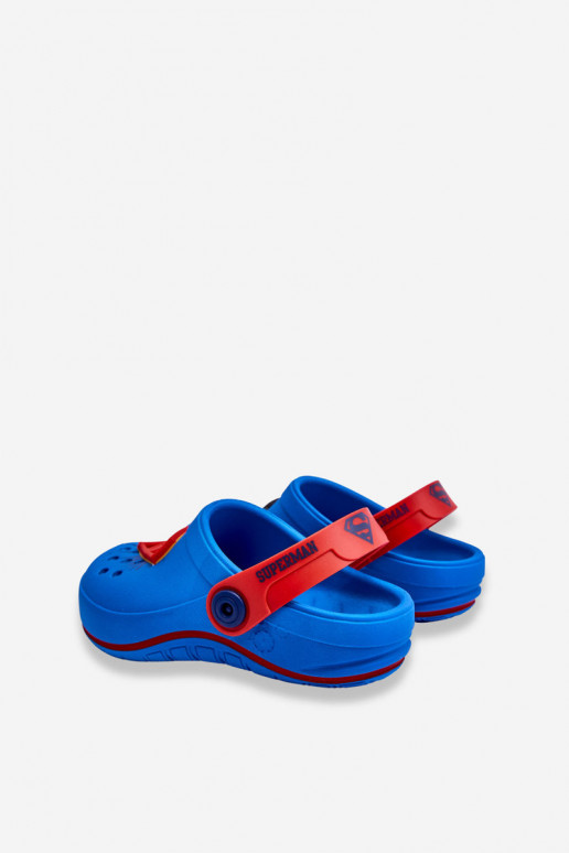 Detské papuče v štýle crocs Superman Grendene Kids JJ385004 modré Detské papuče v štýle crocs Superman Grendene Kids JJ385004 modré