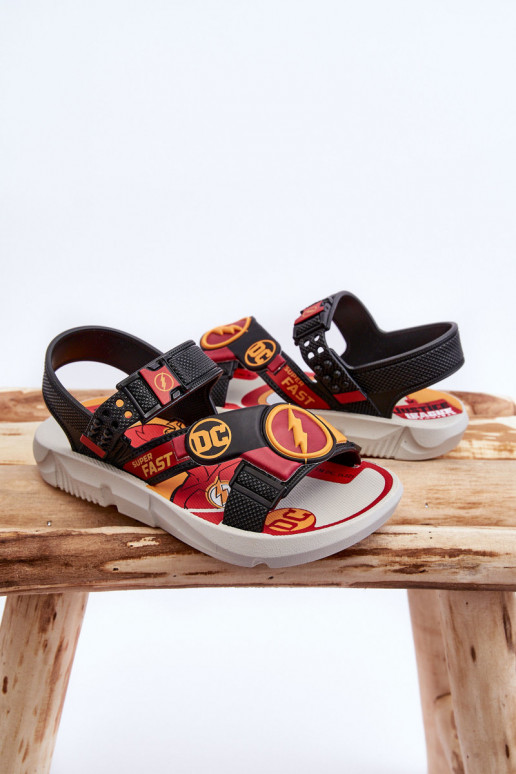 Detské sandále Flash Grendene Kids JJ385051 červenej farby