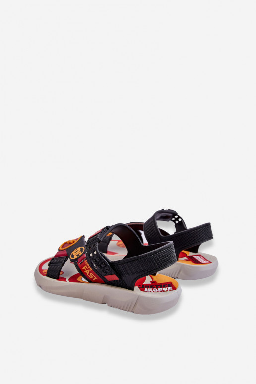 Detské sandále Flash Grendene Kids JJ385051 červenej farby