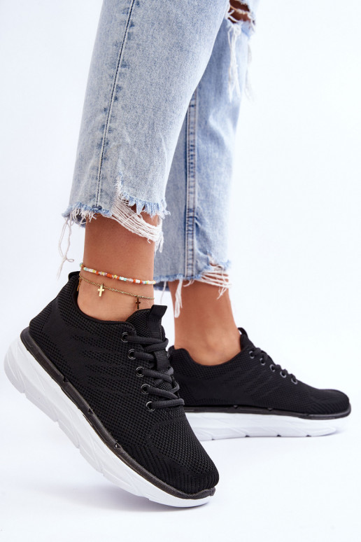 Športová obuv na šnurovanie v čiernej farbe Lavarone Športová obuv na šnurovanie v čiernej farbe Lavarone