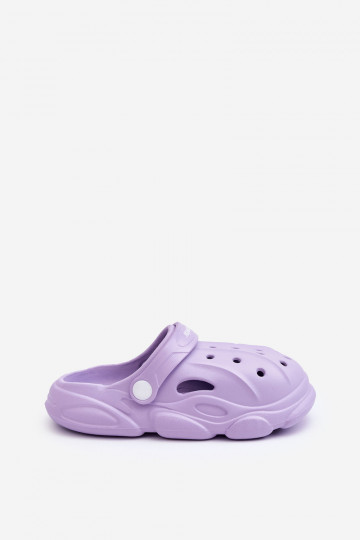 Detské papučky typu Crocs Purple Cloudy 2
