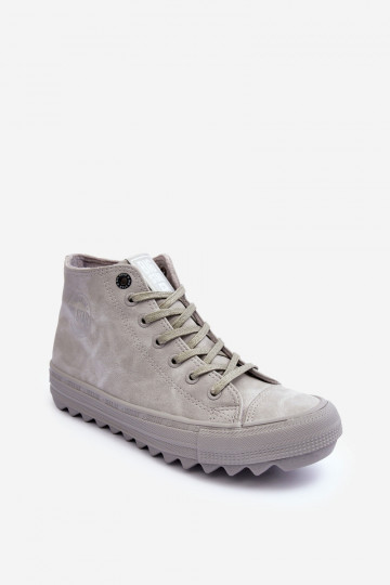 Bežná obuv Big Star Vysoká zahriať sa sivá GG274070