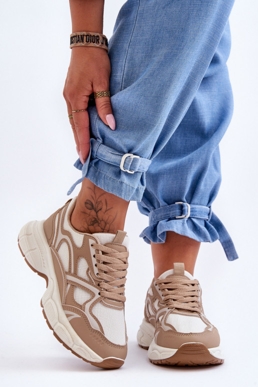 béžová športová obuv Contiro