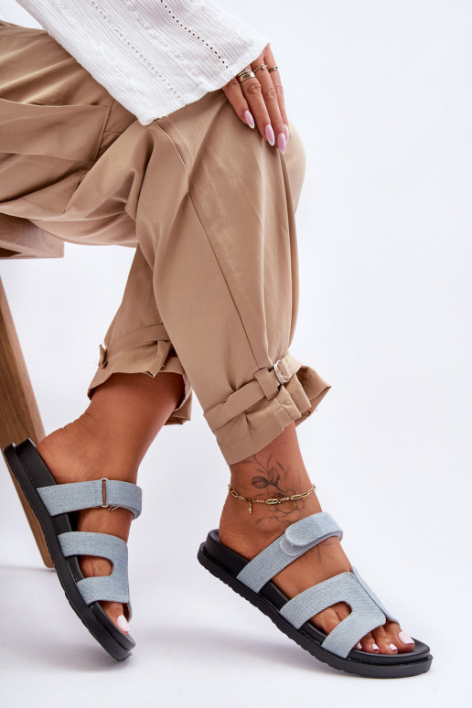 Papuče s nalepovacím zapínaním Jose