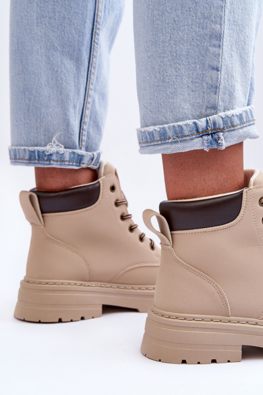 čižmy Teplé čižmy zo slonoviny Corbin