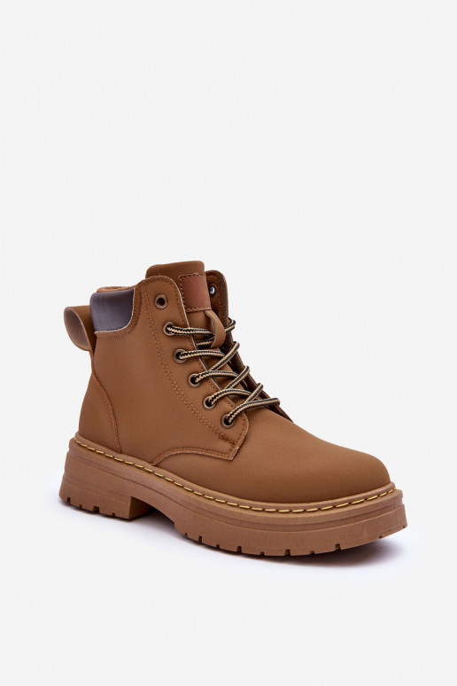 topánky Čižmy vyteplené béžové Corbin topánky Čižmy vyteplené béžové Corbin