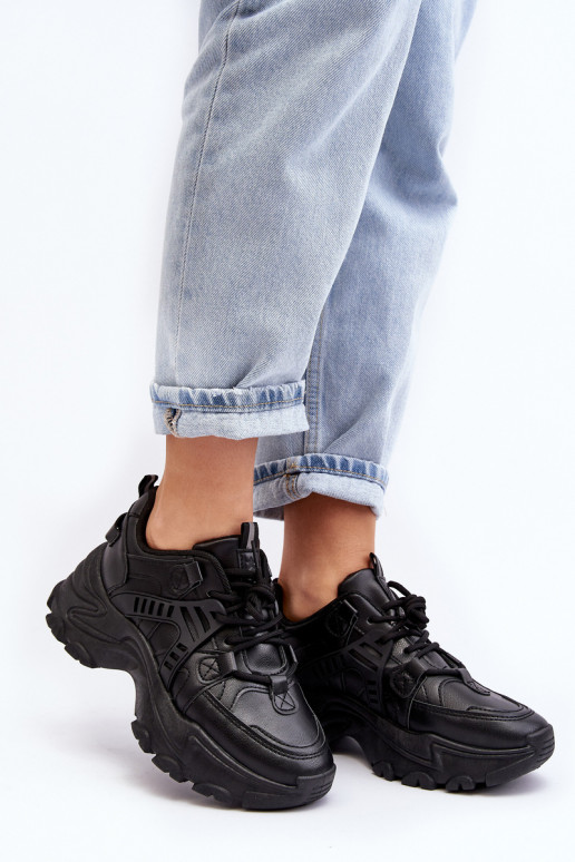 Dámska športová obuv, tenisky čiernej farby Toderus Dámska športová obuv, tenisky čiernej farby Toderus