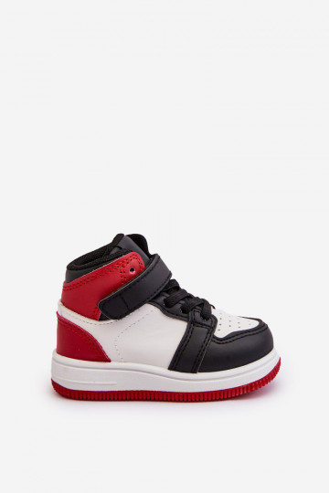 Detská športová obuv Bielo-červená farba Teredite 2