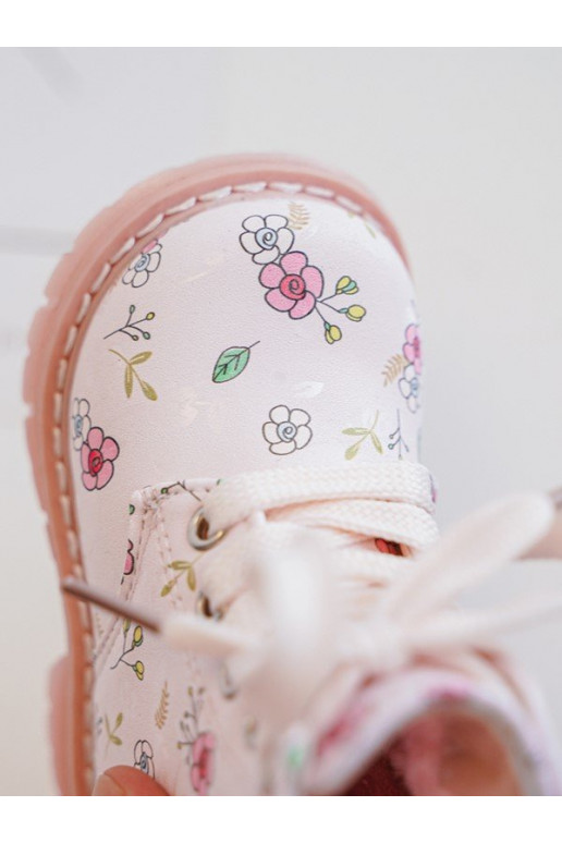 oteplené Detské čižmy na zips ružovej farby Dolida oteplené Detské čižmy na zips ružovej farby Dolida